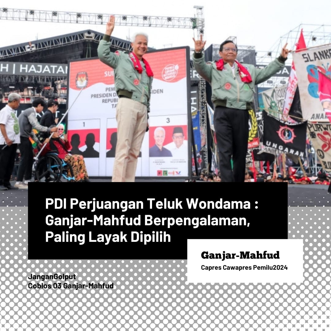 Ganjar-Mahfud Terliat Kualitas Literasinya
#GanjarMafud #03UntukIndonesia #GanjarMahfudUNtukIndonesia