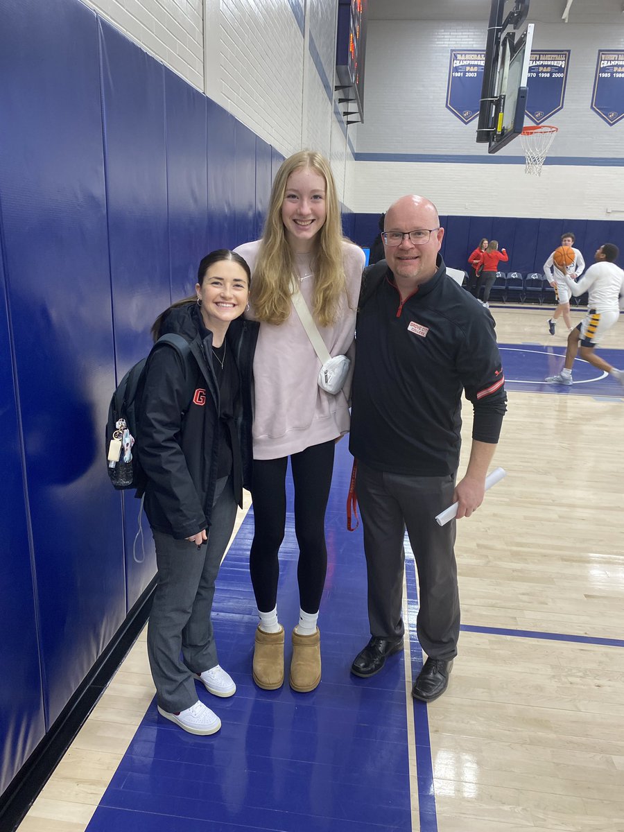 Over the weekend I got to watch <a href="/thiel_wbb/">Thiel College Women's Basketball</a> and <a href="/GCC_WBB/">Grove City College Women's Basketball</a> play each other and meet both of the coaches after talking to them both. I’m so excited to continue to build relationships with both!!!