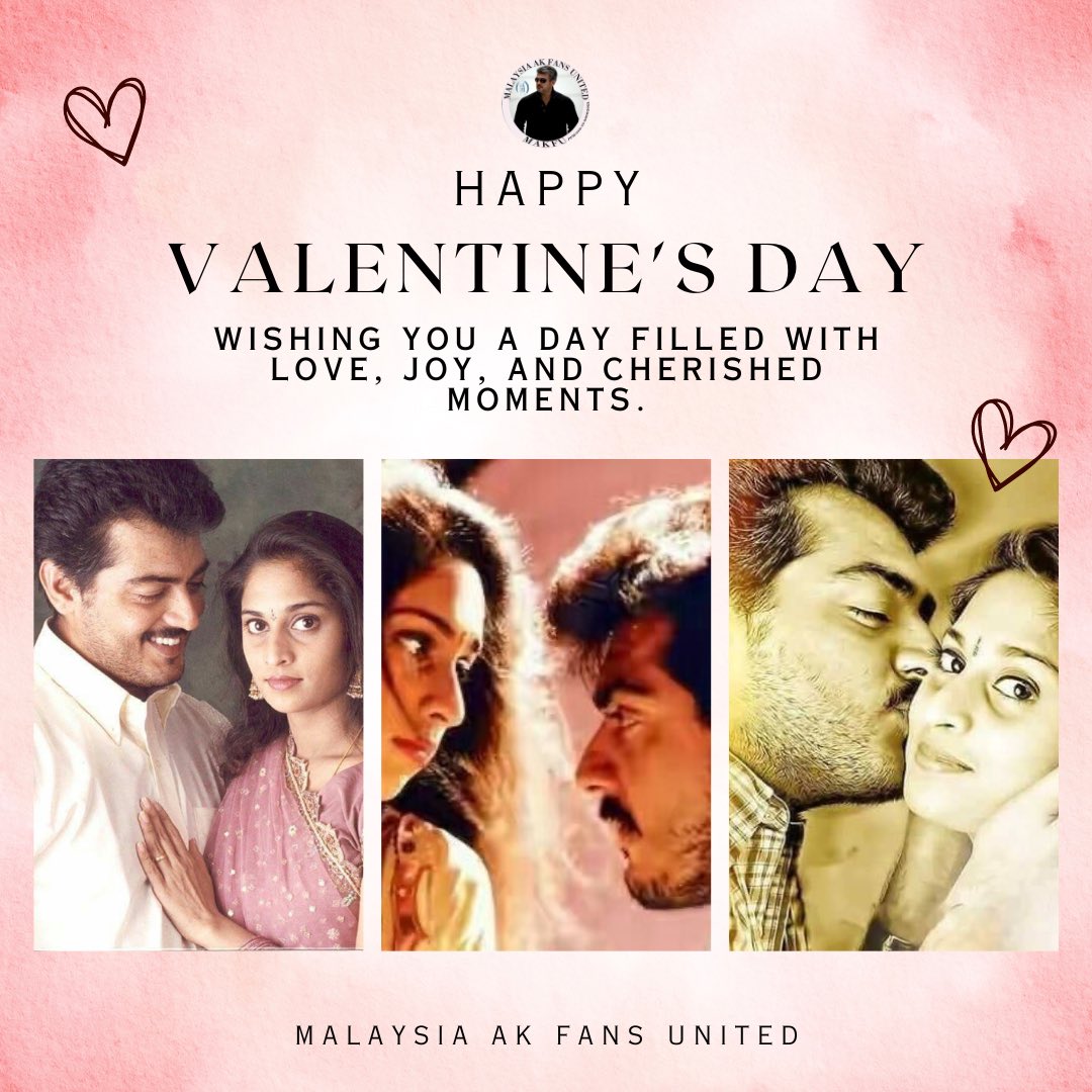 Happy Valentine’s Day ❤️ #ajithkumar #ajithkumarfans #vidaamuyarchi #malaysiaakfansunited #unitedteam #makfu #malaysiaajithkumarfanclub #fyp #trending #happyvalentinesday #valentine2024 #ajithshalini #loveintheair