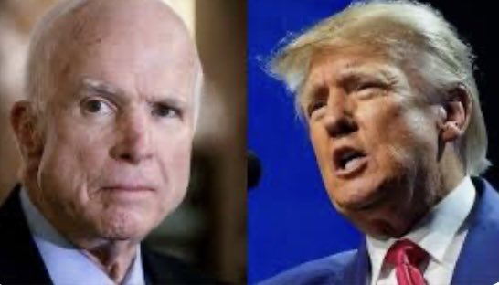 John McCain is a hero, Donald Trump is a zero! Drop a ❤️ and Repost if you agree!