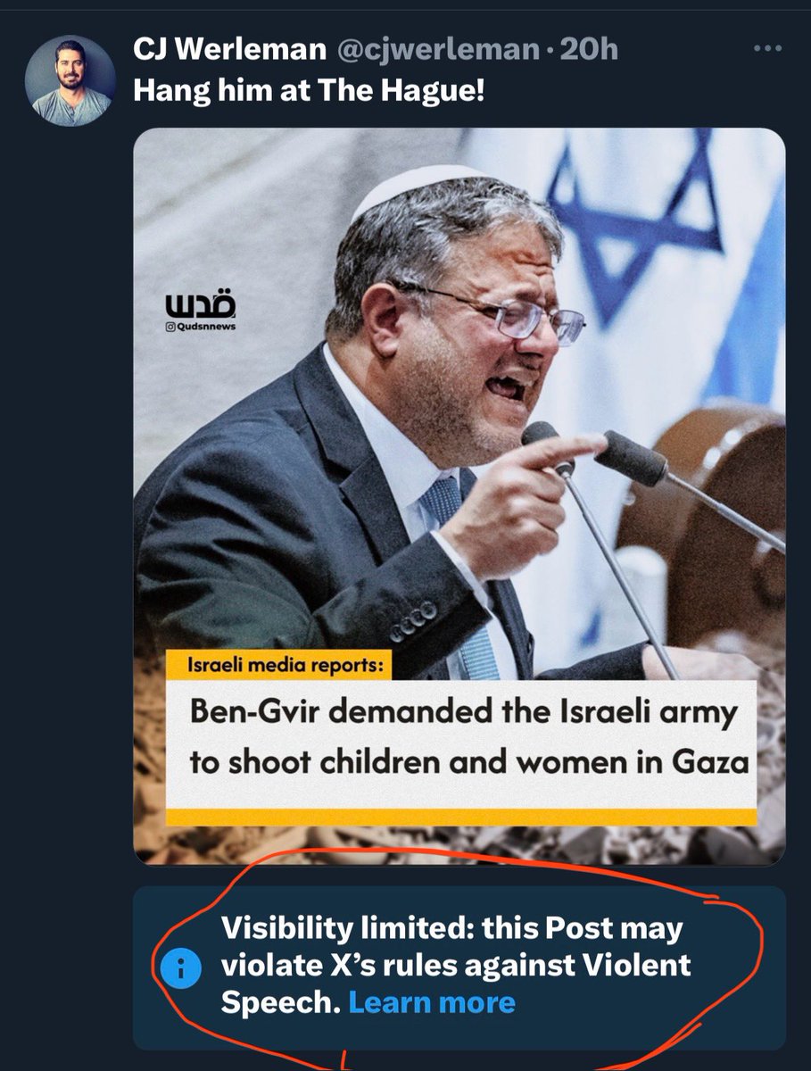 CJ Werleman tweet media
