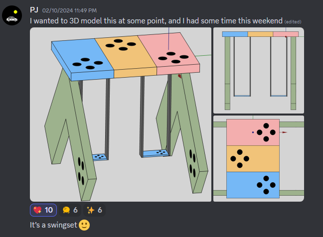 puzzmotoday's tweet image. We love seeing your fan art, and this one has us flying high. Flipart swing set by @puzzmojoe 

#flipart #fanart #puzzmo