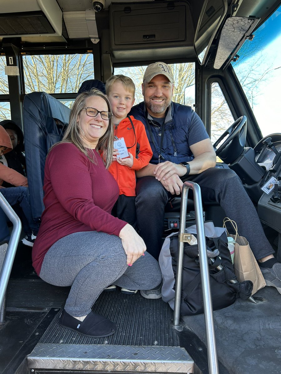 Bus Driver Appreciation! Our Principal for the half day did a great job passing out treats! #WCPSSLovesTheBus