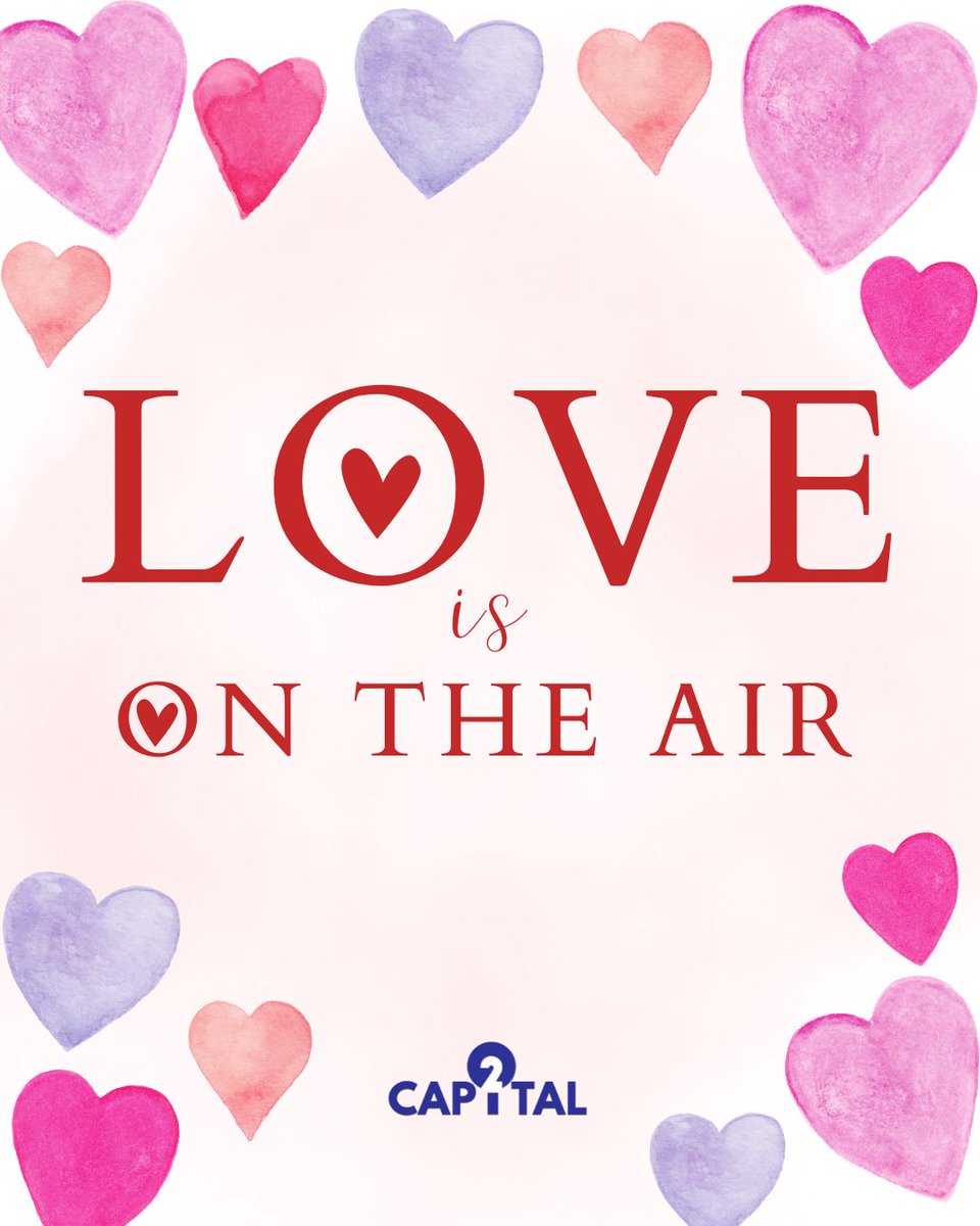 Happy Valentine's Day!

Today, let's celebrate love in all its forms - for ourselves, our loved ones, and the world around us. Remember, love knows no boundaries and comes in many shapes. 💖

Love is in the air so tune in to Capital FM2!