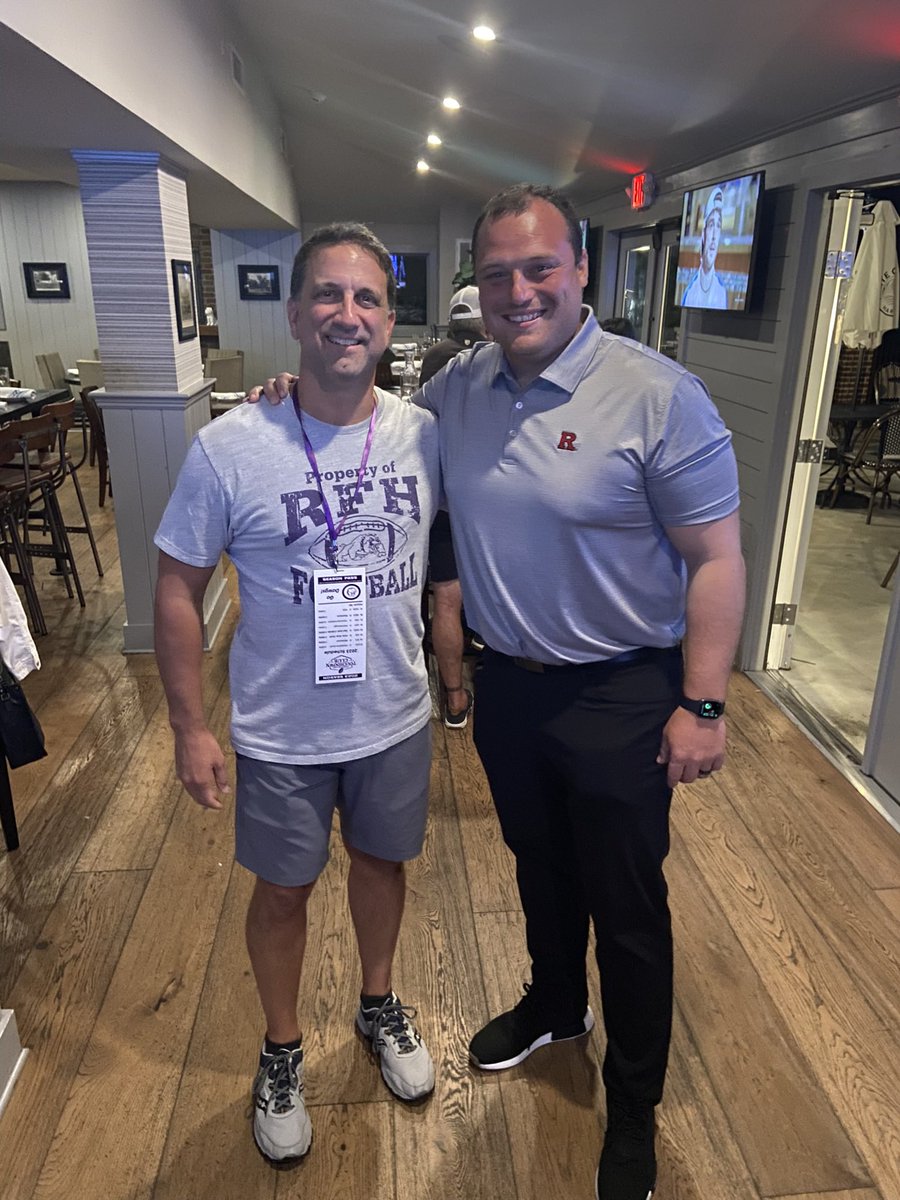 T19Spiro's tweet image. Congrats on a well deserved promotion Coach!!  GO RU!!  @CoachValloneRU