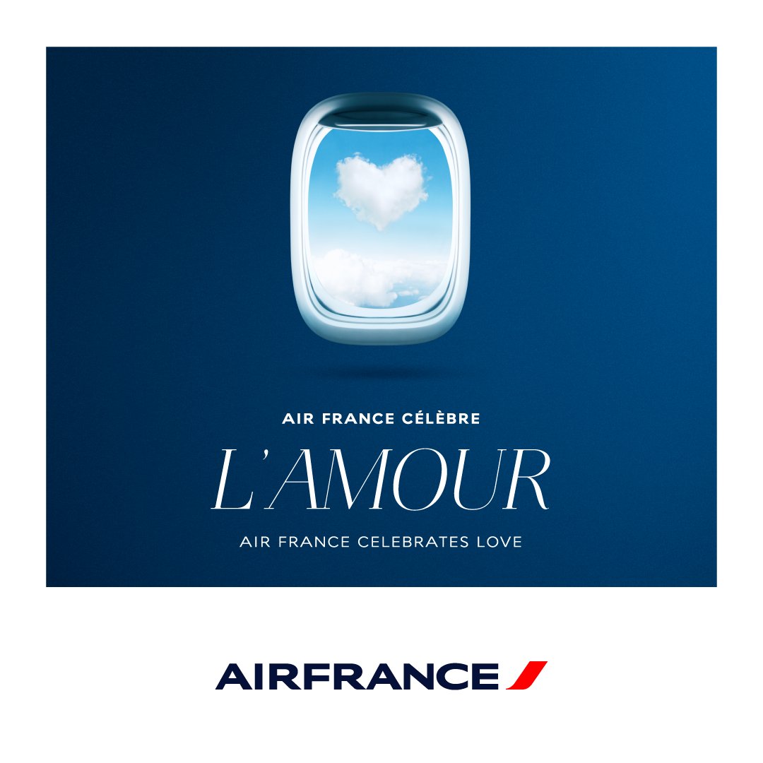Let your heart take flight ✈️ Air France wishes you a happy Valentine's Day. bit.ly/3wdxZho
