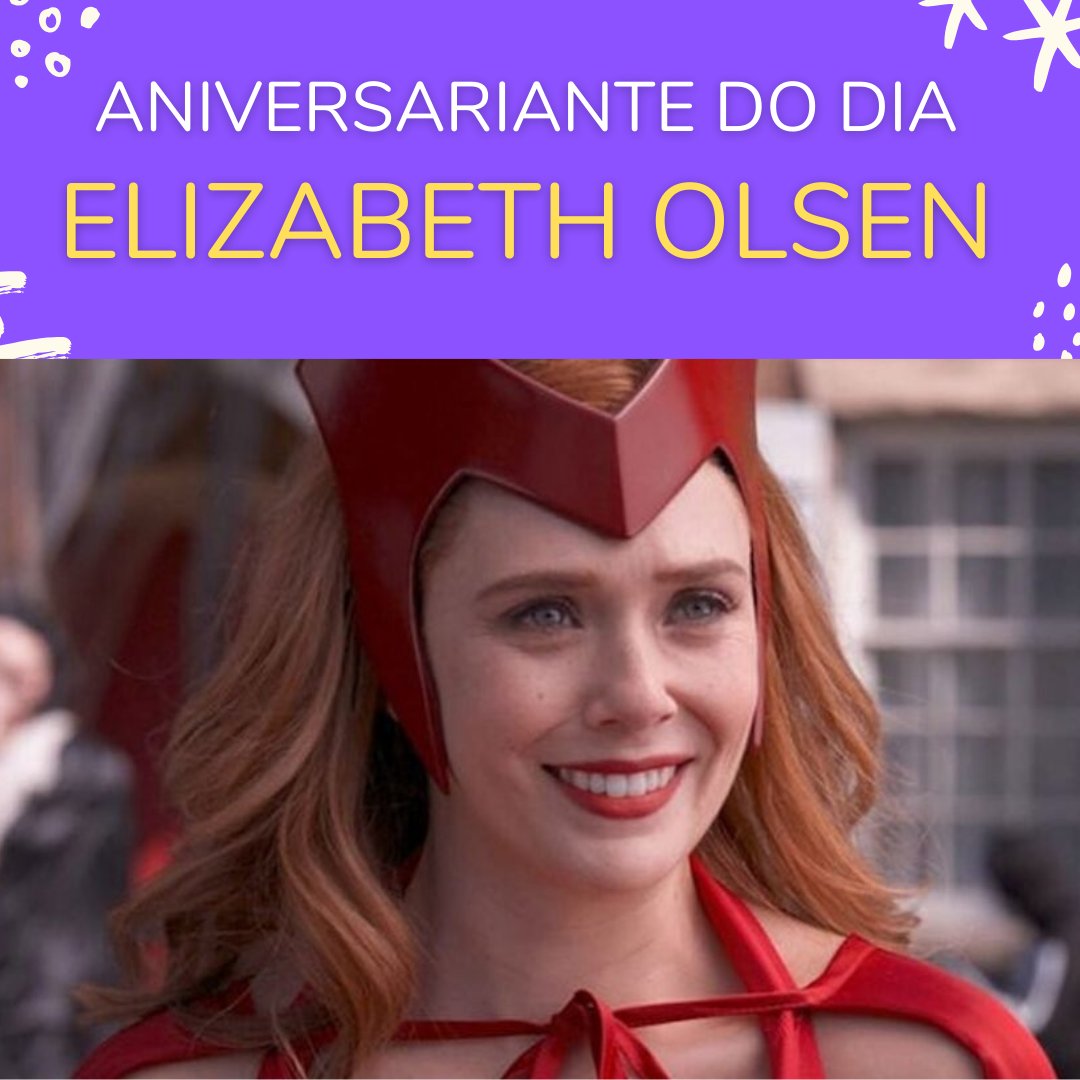 MisAlternativa's tweet photo. Elizabeth Olsen, a Wanda da Marvel, comemora 35 anos. A atriz estrelou filmes e séries como Terra Selvagem, WandaVision, Vingadores: Era de Ultron, Amor e Morte, Godzilla e  Ingrid Vai Para o Oeste. 🥰🎂
#wanda #ElizabethOlsen 

*Foto: Disney/ Marvel Studios. https://t.co/Rw6muXoDRv