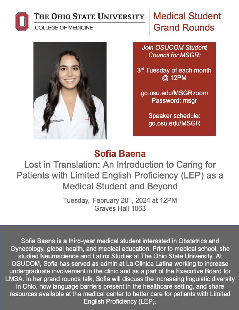 OSUCOM Student Council tweet media