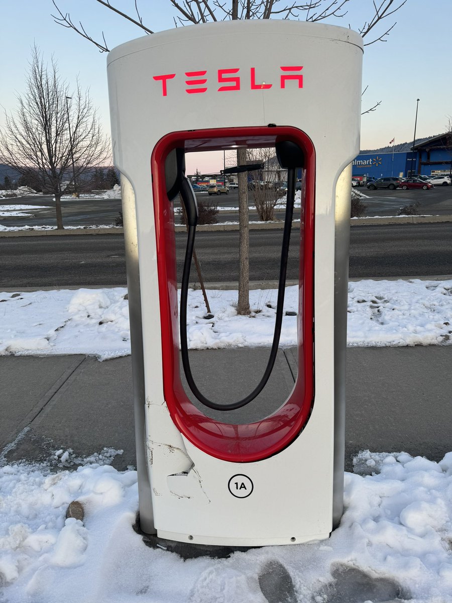 One of our local Superchargers has seen better days. 

Located near Walmart in Williams Lake, BC

<a href="/TeslaCharging/">Tesla Charging</a> 
<a href="/Tesla/">Tesla</a>