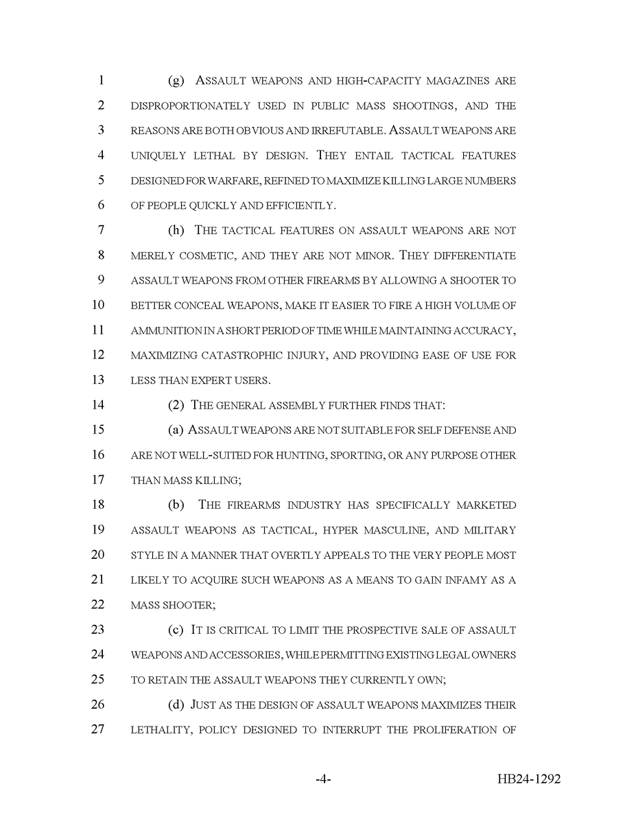 🚨 BREAKING 🚨 The 2024 'Assault Weapons' Ban has been introduced in the Colorado House. Sign your petition to fight back now ➡️ RMGO.org/AWB #coleg #copolitics