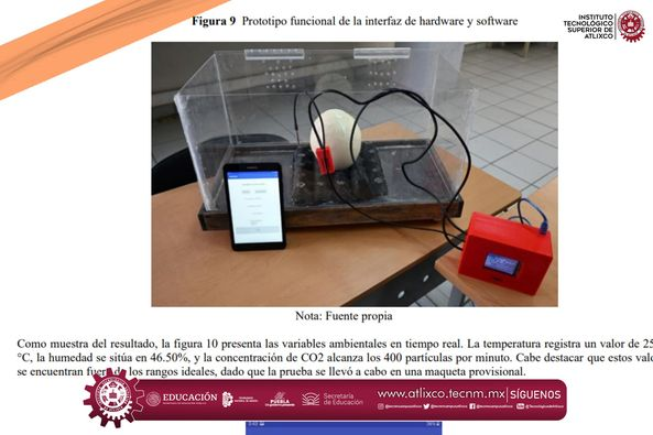 Docentes y estudiantes de la Ingeniería en Sistemas Computacionales del #TecNM Campus Atlixco, realizan el proyecto de Medición de variables ambientales en incubadora de huevos de avestruz, 
Consulta el artículo en la siguiente liga:
investigacionaplicadarevista.com/_files/ugd/5a3…
#TecAtlixco #atlixco