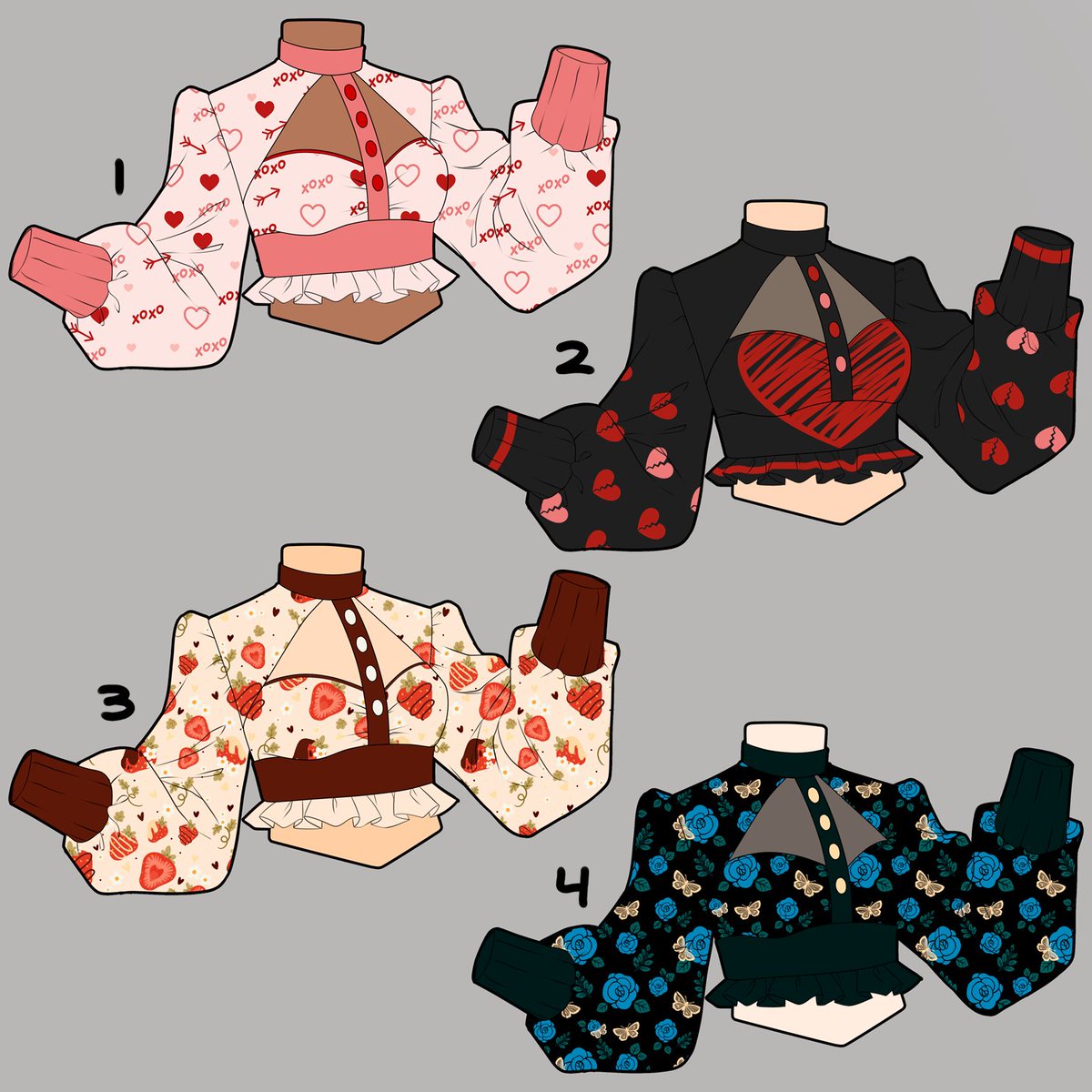 NyahalloShop's tweet photo. Cute crop tops 🩷 Which one is fave? https://t.co/sEOV4FFoqI