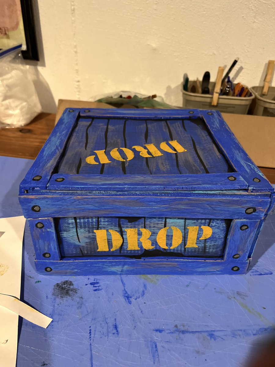 Just have to brag on my super creative husband for a sec. This is the main piece of my youngest’s Valentine’s box that he “threw together “ today. #fortnite #IYKYK