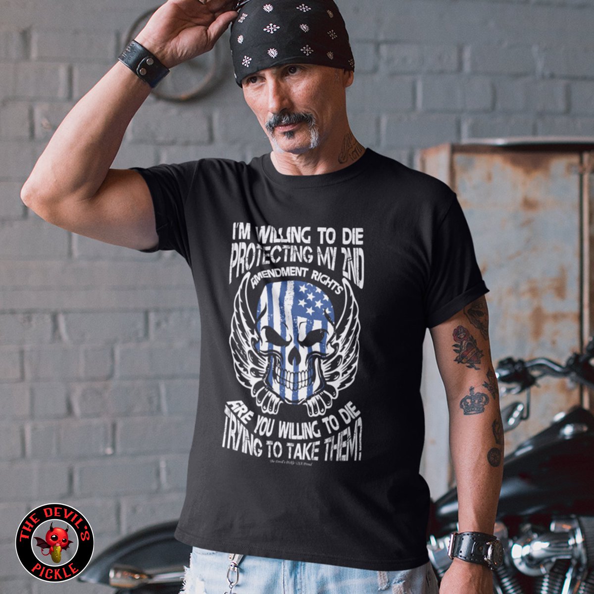 Locked and Loaded Protecting My 2nd Amendment Rights Tee! Ready to defend my style and freedom. Patriotic American Tees, Sweatshirts and Hoodies Available at  The Devil's Pickle.

 #americanpride #freeshipping  #USA #funnyapparel  #patriot #hellyeahamerica #2ndamendment