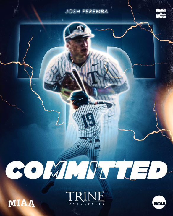 I am excited to announce my commitment to Trine University to further my academic and athletic career. Thanks to my family, friends, teammates, coaches, and especially my parents.  I’d also like to thank @CoachSeanTCT <a href="/BaseballMontour/">Montour Baseball</a> <a href="/TrineBaseball/">Trine Baseball</a> and Tony Liska.