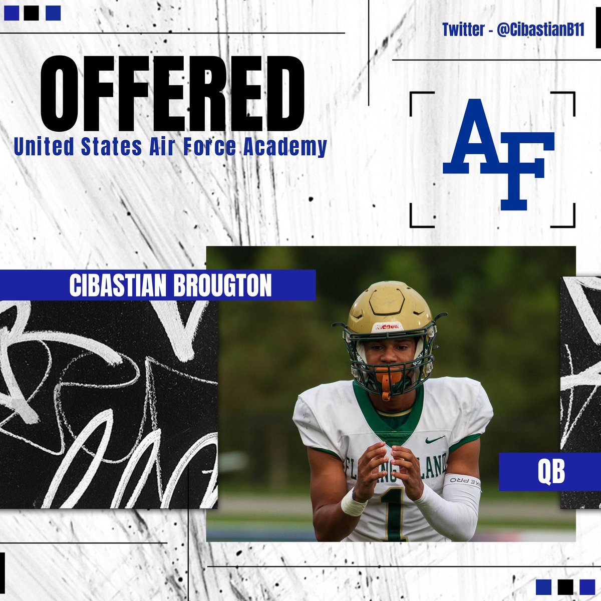 Congratulations to @FIHSFOOTBALL 2025 QB @cibastianb11 for receiving an offer from @AF_Football #RecruitTheIsland #SoarHigher