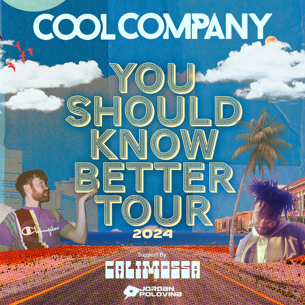 JUST ANNOUNCED.
Brooklyn-based R&B/Soul duo COOL COMPANY take the 'You Should Know Better 2024' to High Dive! Support by Calimossa, Jordan Polovina and Heavy Bloom. Get tickets!

📍High Dive
🗓 Thursday, March 14
🎟️ tixr.com/e/94053