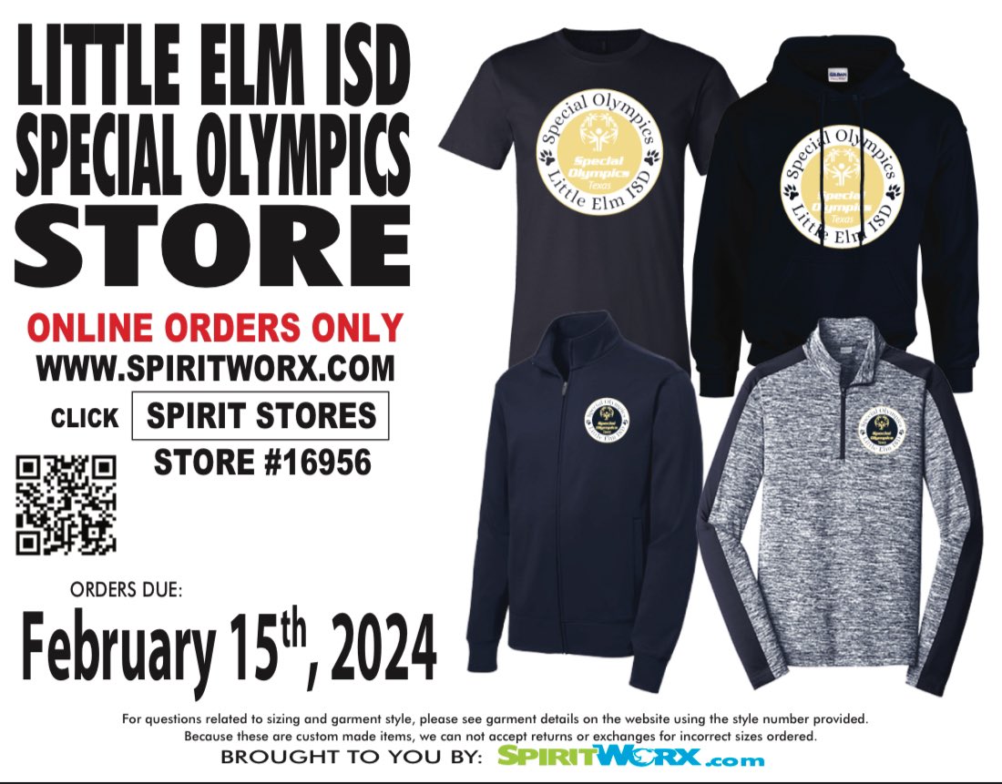 Only a couple of days left to get your LEISD Special Olympics gear! This will be the first time we’ve hosted the event since 2019, and our participants LOVE to see others showing their support 💙🐺💛
