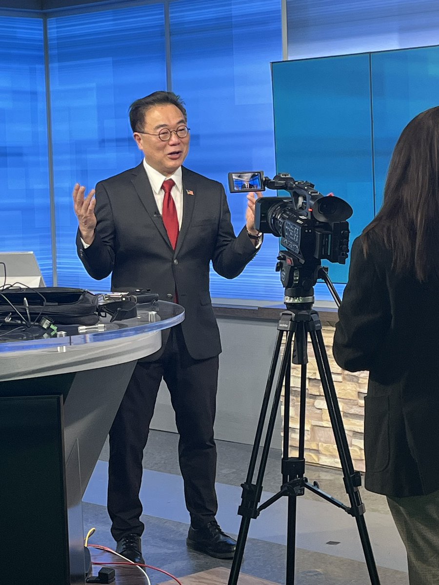 DrEricTao's tweet photo. KSBY (NBC) of San Louis Obispo just 
interviewed me on my vision of A Brighter California The massive solar battery farm and the off 
shore wind-farm is my choice. We should enhance the 
electricity grid and boost the proven technology of 
nuclear power. #election2024 #KSBY https://t.co/TxsBbWmjkW