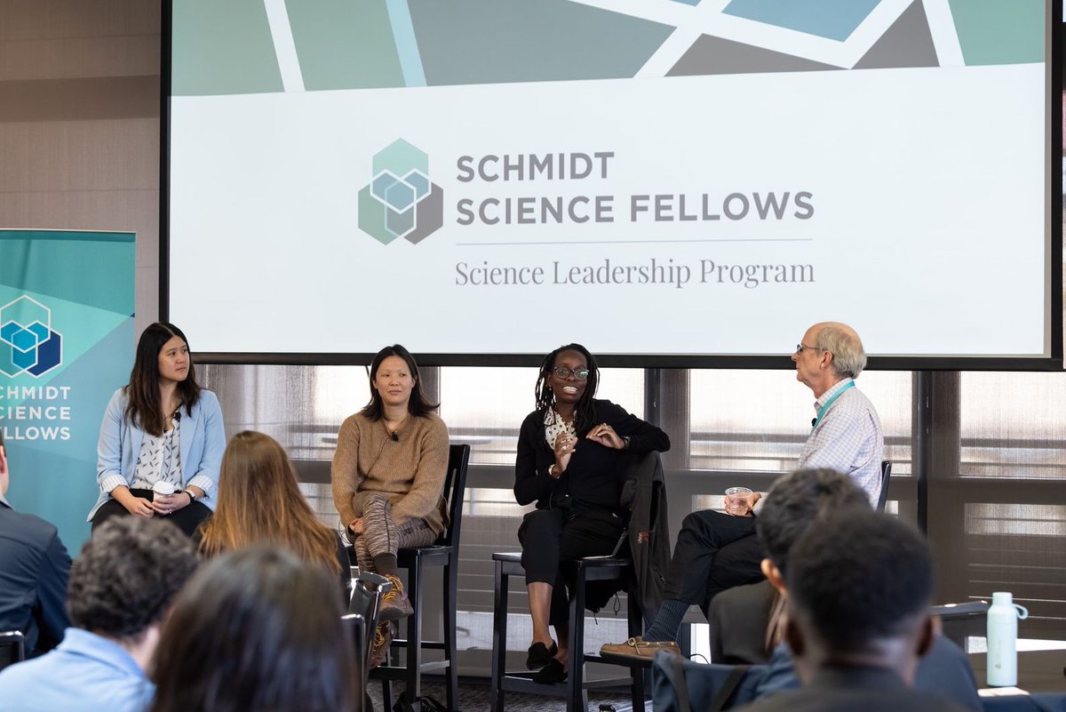 Creating teams, seeking advice, fostering networks, and “wearing a ton of different hats”.  A huge thank you to @daniellejmai @Yeh_Lab and Laura Dassama, all @stanford, for their generosity and insightful reflection on launching a lab, at our Science Leadership Program panel.