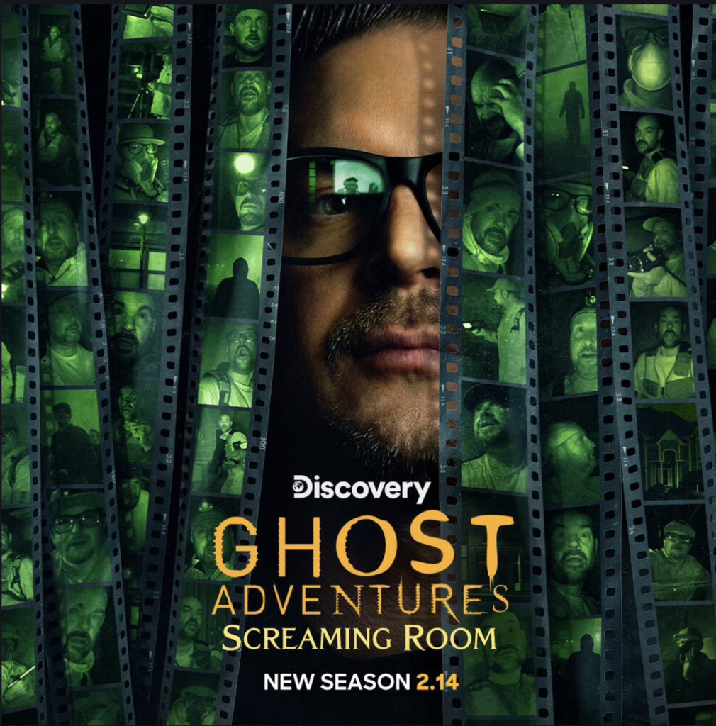 Tomorrow night starts an all new season of #ghostadventures screening room on @Discovery channel 👻 we go over some of the most terrifying lockdowns in the past