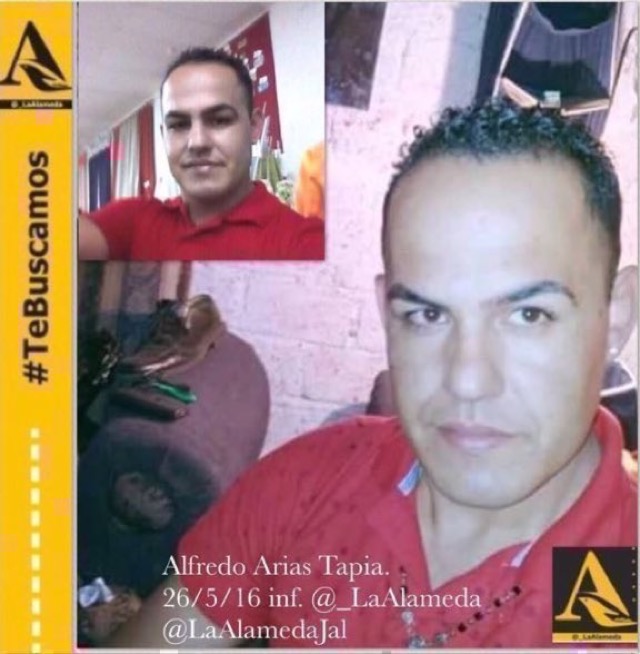 #TeBuscamos Alfredo Arias Tapia, 26/5/16 #Tepatitlan #Jalisco