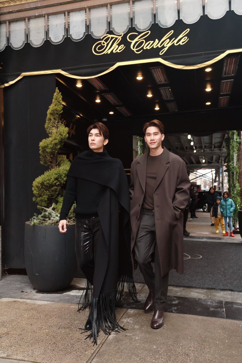 from meeting each other through a fashion show at their university, to attending new york fashion week together — our boys have come so far 🥹 MEW TUL IN NYFW #MewTulxMichaelKors @MSuppasit @octotul #MewSuppasit #Tul_Pakorn #MICHAELKORS #MichaelKorsCollection