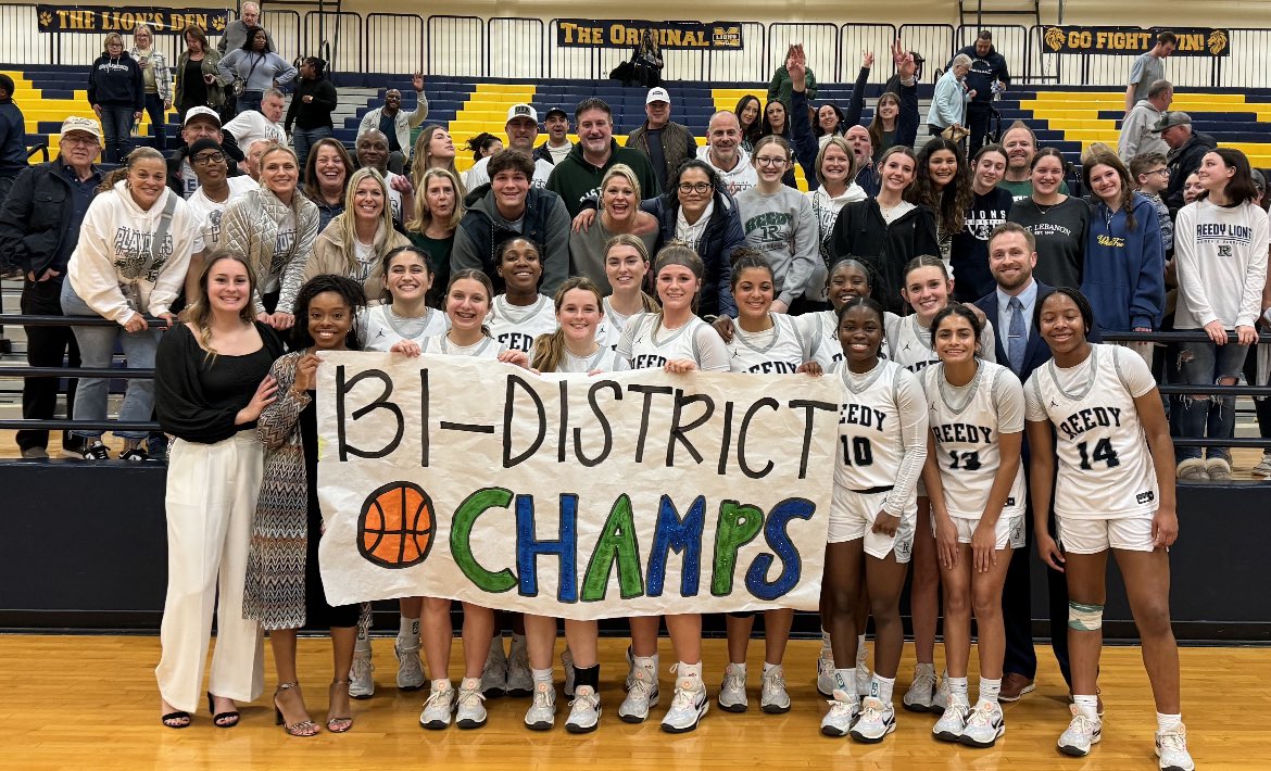 Jon-Eric Ziaer (@zlearnmore) on Twitter photo So Proud of <a href="/ReedyGBBall/">REEDY GIRLS BBALL 🏀</a>
making program history tonight! BI-DISTRICT CHAMPS! Roar Lions Roar! <a href="/ReedyLions/">Reedy High School</a> #RHSRoar #TakePrideInThePRIDE #OnToAREA So Proud of <a href="/ReedyGBBall/">REEDY GIRLS BBALL 🏀</a>
making program history tonight! BI-DISTRICT CHAMPS! Roar Lions Roar! <a href="/ReedyLions/">Reedy High School</a> #RHSRoar #TakePrideInThePRIDE #OnToAREA