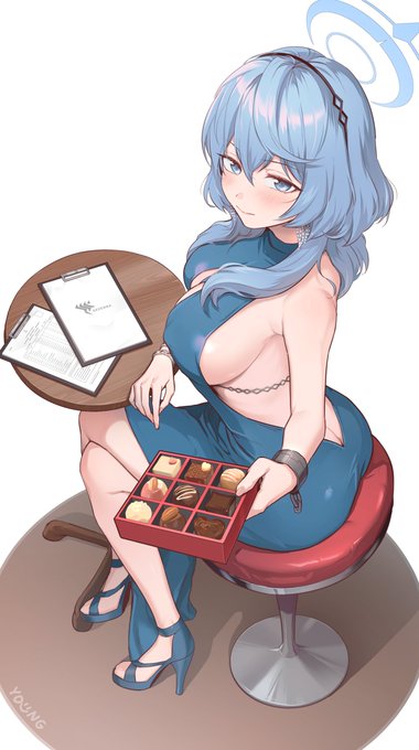 「ふふ, 真心込めて作ったからもっとほめてもいいんですよ?」

#ブルアカ 