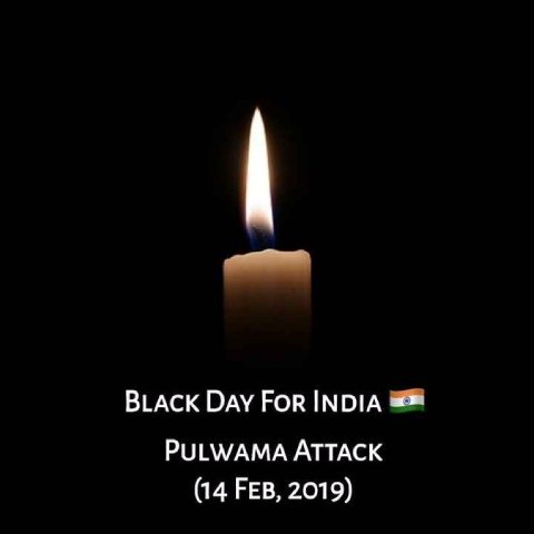 14 Feb 2019 is considered Black day for India as this is the day in Pulwama, Jammu Kashmir on NH-44 a convoy carrying 40 CRPF personnel was rammed by a car loaded with RDX explosive materials which resulted in deaths of 40 CRPF personnel.🇮🇳🇮🇳🇮🇳🇮🇳