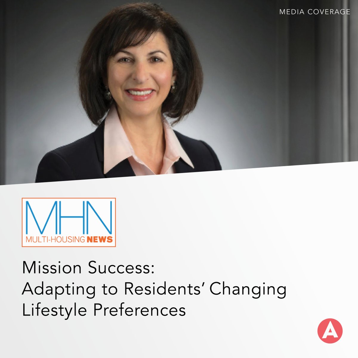 From supporting an aging population to prioritizing DE&amp;I, our client Village Green’s CEO Diane Batayeh explores how multifamily apartment operators can cater to the always evolving needs of their residents on <a href="/MHNonline/">Multi-Housing News</a>’s Mission Success podcast: bit.ly/3SQgqfZ