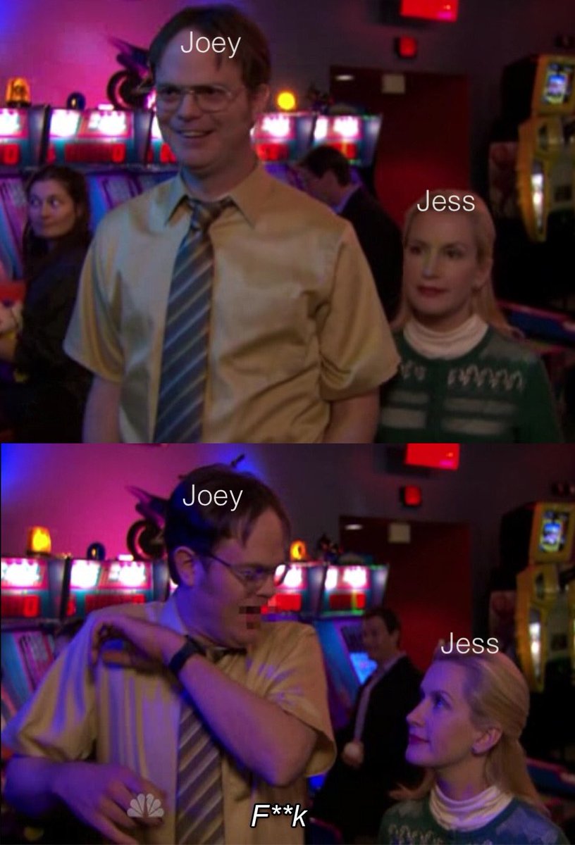 i feel like this is joey everytime he realizes jess is still here
#TheBachelor