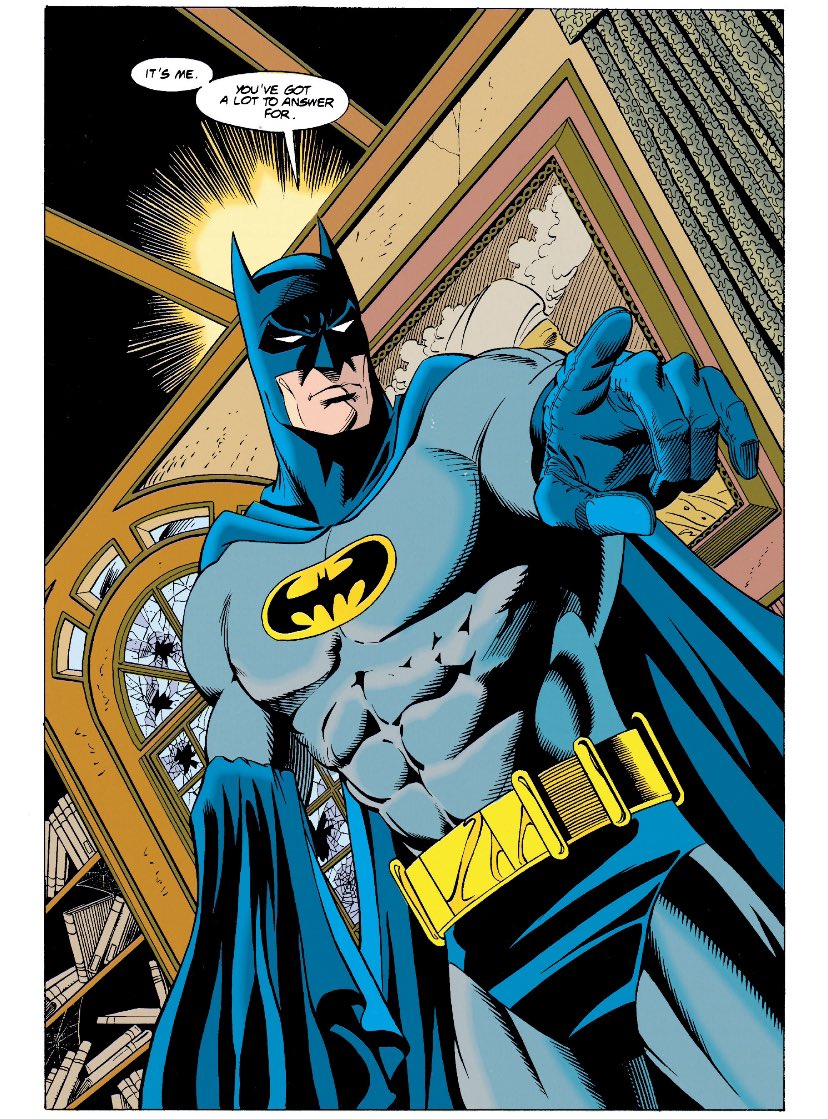 Batman 🦇
(Detective Comics #677 - Chuck Dixon, Graham Nolan, Scott Hanna, Adrienne Roy, and John Costanza)
#Batman #KnightsEnd #dccomics