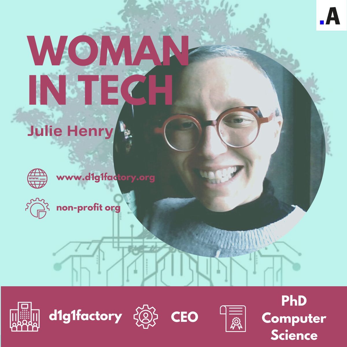 Laurence Jacobs (@laurenceajacobs) on Twitter photo Woman in Tech of the Day: <a href="/HenryJulie/">Julie Henry</a> #CEO d1g1factory, #STEAM Project Lead <a href="/UNamur/">UNamur</a> &#Scientific collaborator <a href="/UniversiteLiege/">Université de Liège</a>
More inspiration: buff.ly/3kLtxBa
Part of the #365womenintech campaign to spotlight 1 female founder/CEO/employee every day #BEWomenInTech Woman in Tech of the Day: <a href="/HenryJulie/">Julie Henry</a> #CEO d1g1factory, #STEAM Project Lead <a href="/UNamur/">UNamur</a> &#Scientific collaborator <a href="/UniversiteLiege/">Université de Liège</a>
More inspiration: buff.ly/3kLtxBa
Part of the #365womenintech campaign to spotlight 1 female founder/CEO/employee every day #BEWomenInTech