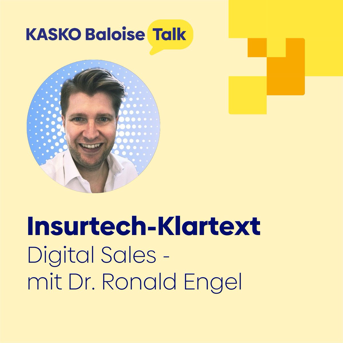 📍 Wie funktioniert Digital Sales für #Versicherer? 📍 Warum ist Kontext so entscheidend für den Erfolg von #Sales-Strategien und den Aufbau einer guten #Kundenbeziehung? 🎧 Jetzt in unseren neusten KASKO Baloise Talk mit Dr. Ronald Engel reinhören ➡ open.spotify.com/episode/7FDnDz…