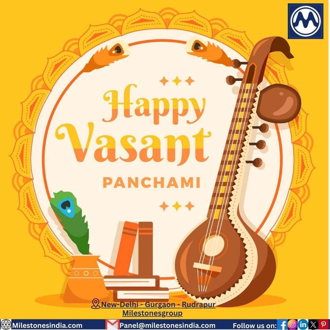 MilestonesIND's tweet photo. May the blessings of Maa Saraswati fill your life with joy, prosperity, and success. Happy Vasant Panchami to you and your family!
#Happyvasantpanchami #Bestwishes
#Milestonecelebration #Milestonesgroup
#Milestonesindia #Milestonesswitchgears https://t.co/T4jupbiouY