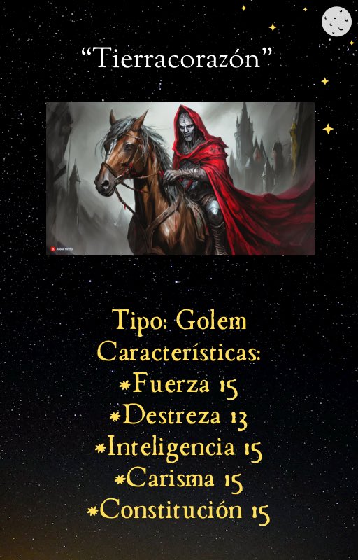 Aquí tenéis a “Tierracorazón”, una criatura Golem perteneciente al pozo #NochesClaras. Símbolo del poder en la distopia, eco de un futuro sombrío, proveniente del metal y la sombra. Dispuesto a cualquier reclamo oscuro y ominoso de las #JIPAtq24 #NochesAtq <a href="/bimbasso/">Manolito</a>
