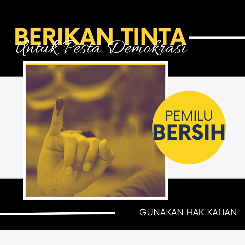 hipapepro's tweet photo. Pemilu Bersih, suara rakyat terwujud dalam kotak suara.
. https://t.co/12xNj3AEHJ