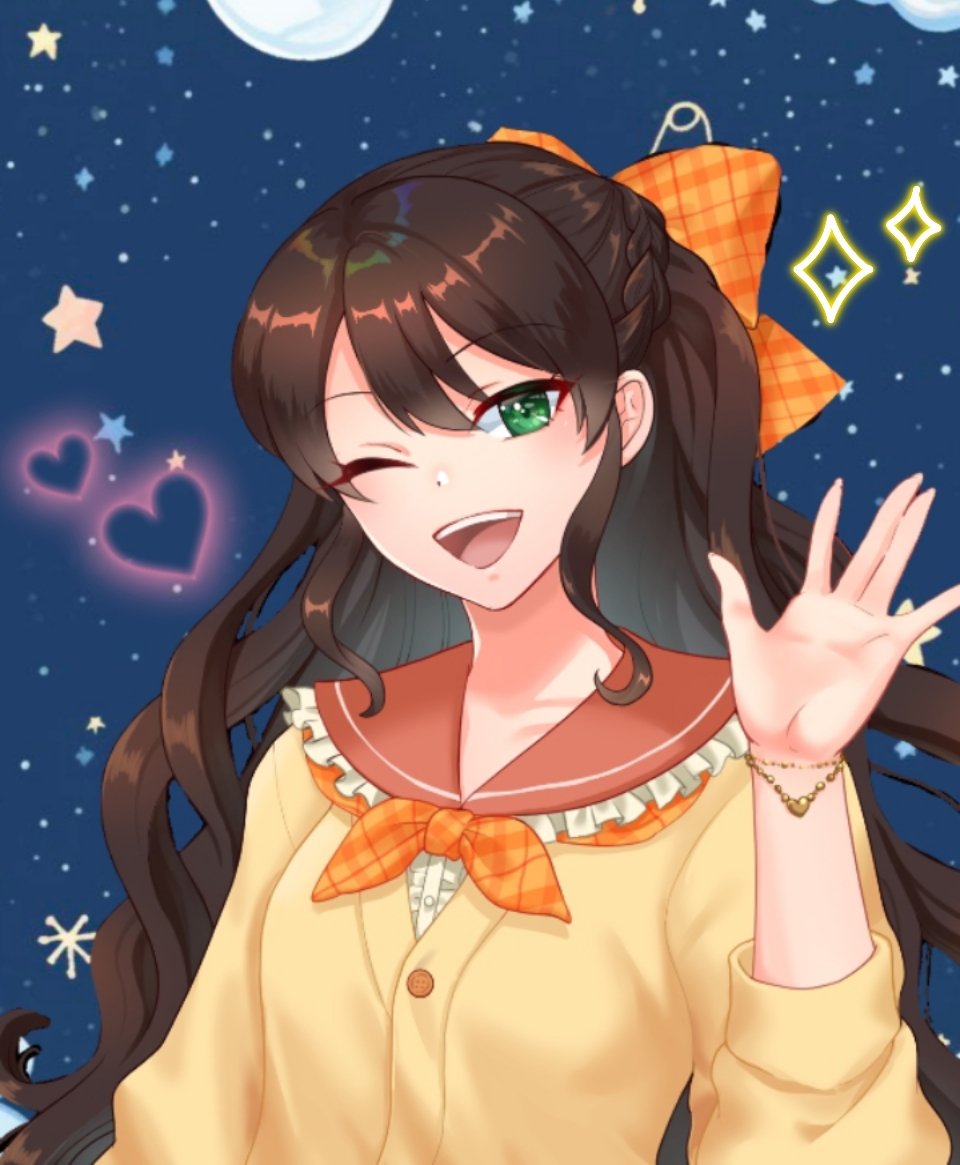 ハーイ🙋‍♀️💕💕私立 緑ノ国学園高等学校の3年生👸きのこ姫でございます🪩💓
きのこ新衣装公開です🥳💕💕
制服きのちゃんはいかがですか？🌟きのこ姫はオシャレだから学校に行く時もどこにいてもイケイケだよっっ🪩💓💓遅くなってごめん🥲
 #IRIAM繋がり隊   #2月のVTuberフォロー祭り︎   #新衣装公開