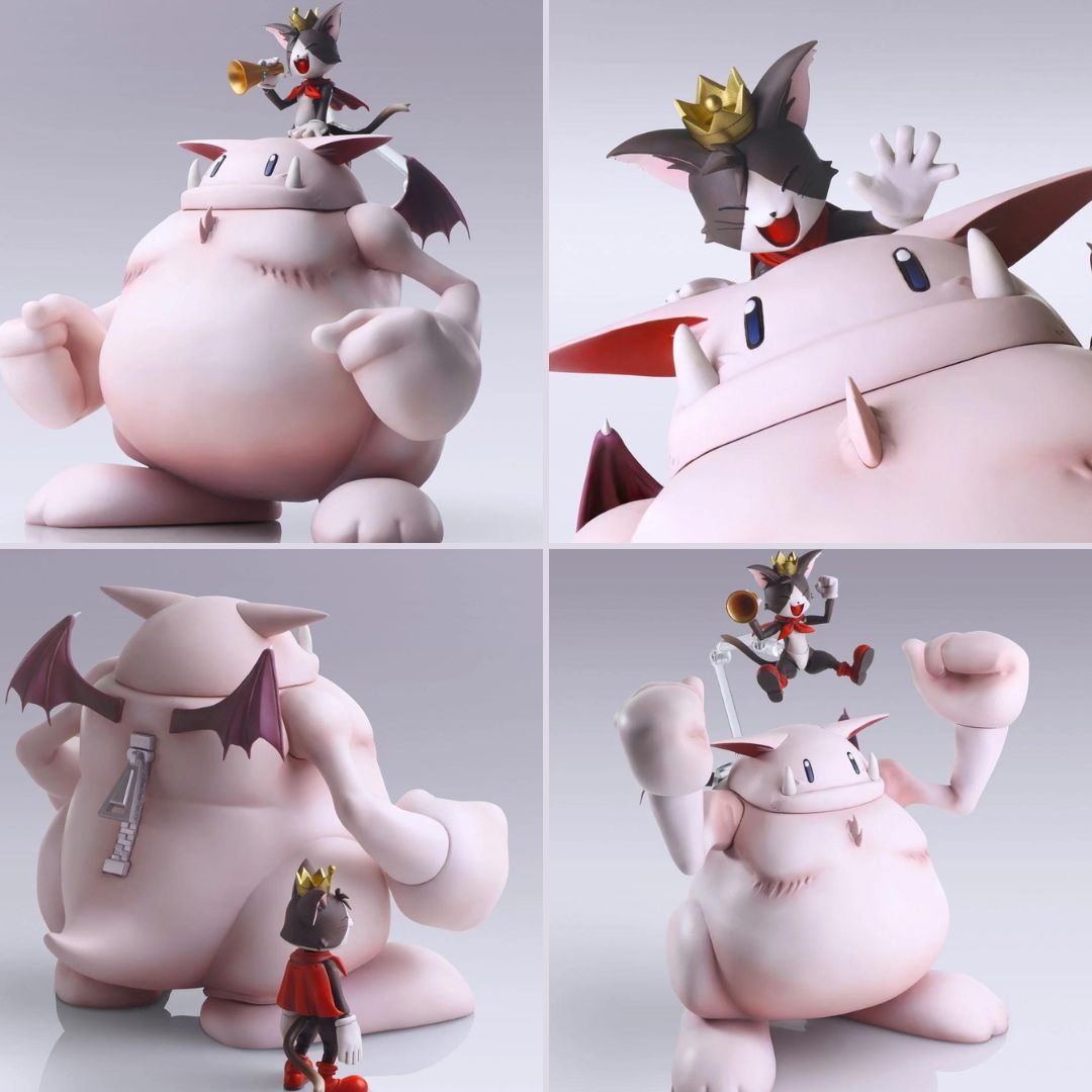 mecchaJP's tweet photo. Final Fantasy VII BRING ARTS Cait Sith & Fat Moogle Figures - Preorder Available!
🛑https://t.co/y0BNyjLid9
#FinalFantasy #CaitSith #FatMoogle https://t.co/x8LxdGHjtW