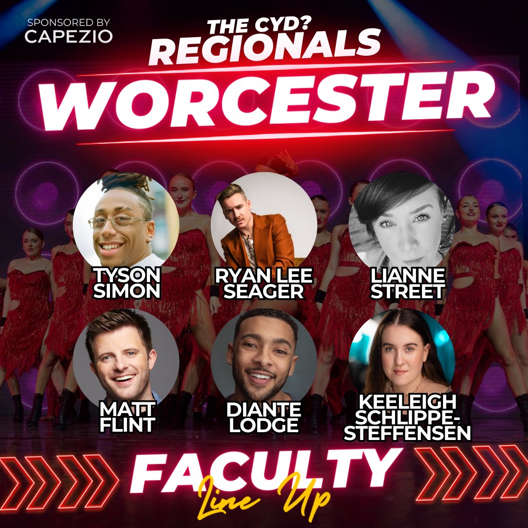 Attention, dancers! 🎉 We've got even more exciting news! 🌟 Tickets for our Worcester Regional are officially ON SALE 💃🏽🔥 And look at the amazing tutors we have joining us in Worcester on 12th May 🔥🌟 Secure your spot now and join the excitement! loom.ly/W2vMpF0 🎟️