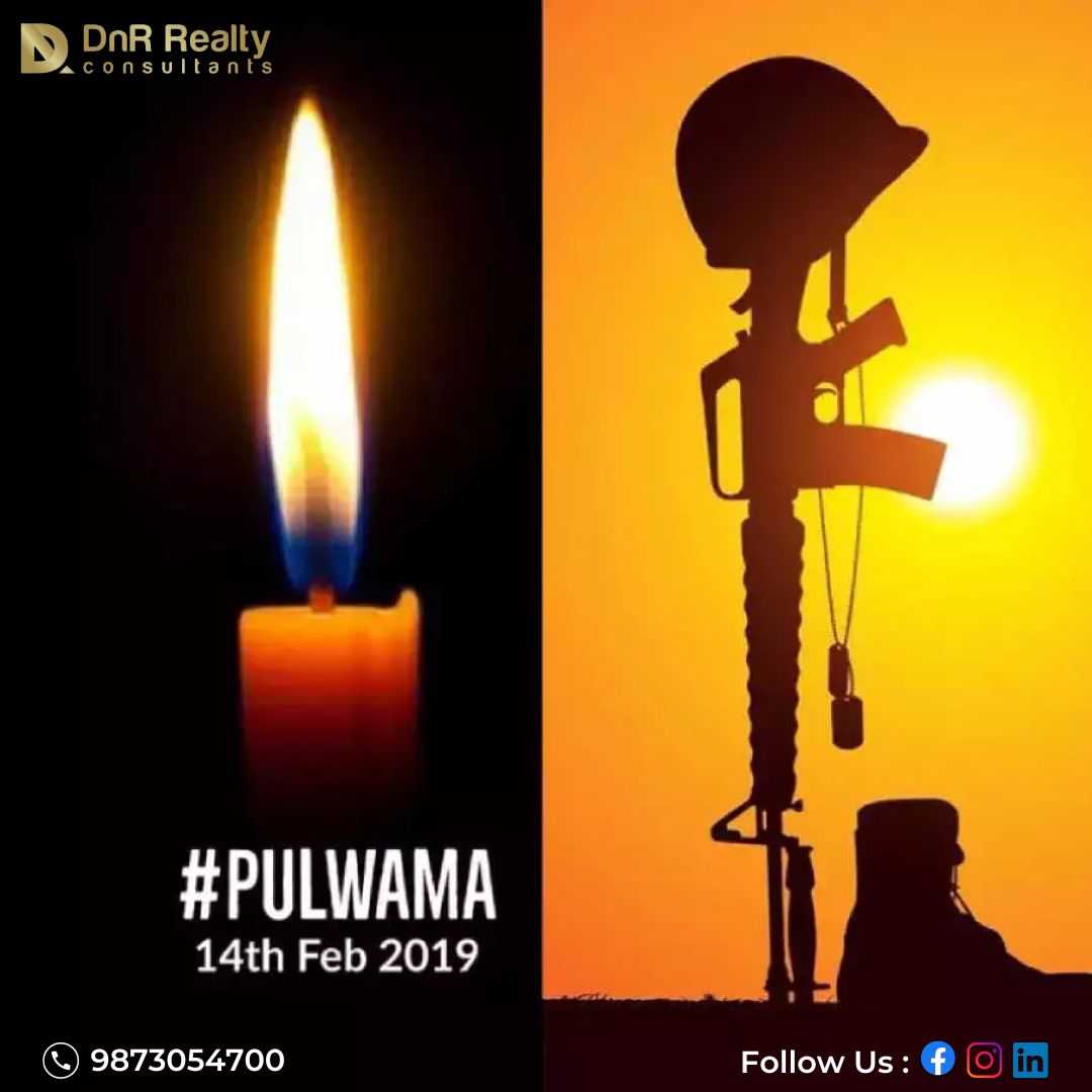 DnrRealty's tweet photo. Honoring the memory of our fallen heroes on the solemn anniversary of the Pulwama attack🙏 

📞𝟗𝟖𝟏𝟓𝟐𝟎𝟐𝟏𝟎𝟐, 𝟗𝟖𝟗𝟗𝟕𝟕𝟓𝟑𝟓𝟗
🌐 https://t.co/M9yNGadzyE
For Expert Real Estate Solutions

#Pulwama #NeverForget #DnRRealtyConsultants https://t.co/t4fFZ8aWvd