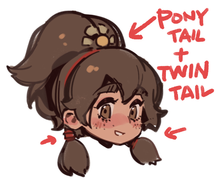 탈리야의 귀여운 포인트.
이 조합이 어울리는 캐릭터는 그리 많지가 않아요.