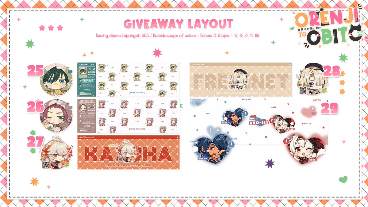 aorenjii's tweet image. mind to help me w repost? thanks! #zonauang
HAI! aku ada GIVEAWAY SPESIAL BDAY @orangephiliia nih! Sponsor by ka Anon! Kalian bisa ikutan dengan cara,
- Rt
- ketik "Happy birthday sweetie🍈" &amp;amp; wish buat @orangephiliia
Layout bisa diklaim MALAM jam 8.00, di DM dg sebut no ya!