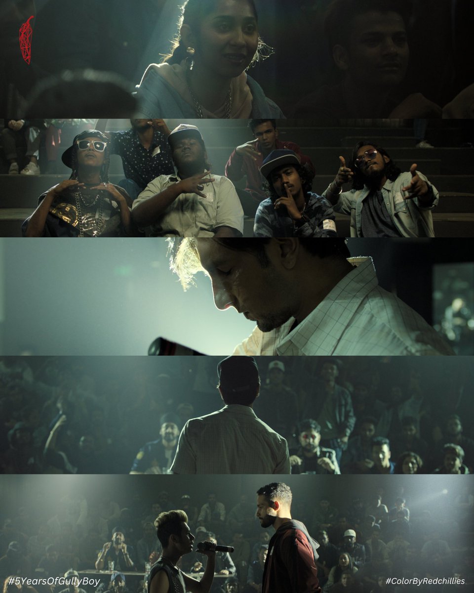 color_rcvfx's tweet photo. In every gradient, every hue,
Characters brought to life, so true,
Every tint, every shade,
Narratives unfold, stories made.
As we mark #5YearsOfGullyBoy on #ValentinesDay, we're reminded of the immense love and support you all poured into the film! Here, we share powerful frames showcasing how varying color tones capture diverse moods!
❤️🎶🎙🎧
➖
Director : Zoya Akhtar
DOP : Jay Oza
Colorist : Makarand Surte
➖
#ColorByRedChillies 🌶
#GullyBoy