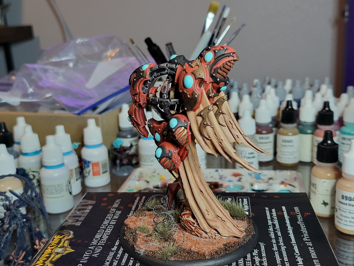 Raethas's tweet image. House dusk void engine, @privateerpress