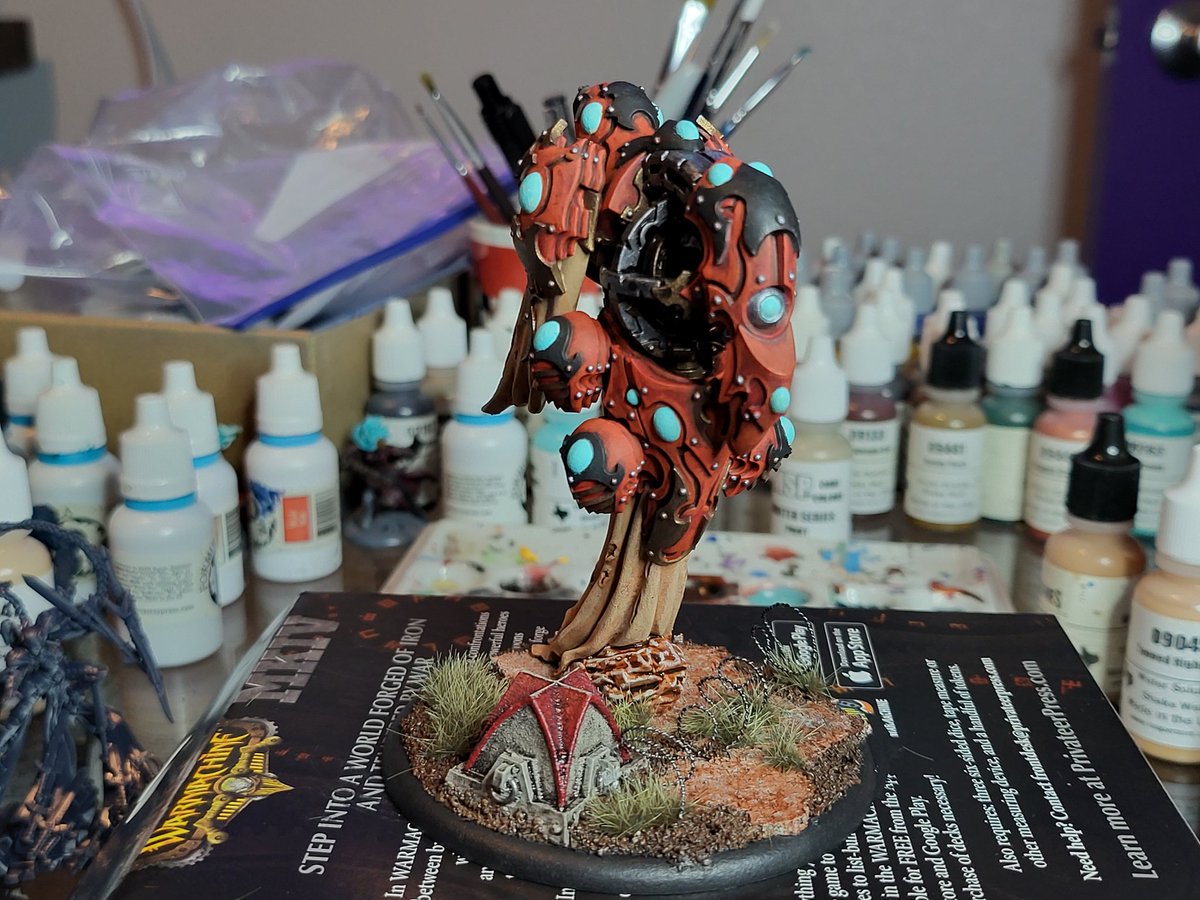 Raethas's tweet image. House dusk void engine, @privateerpress