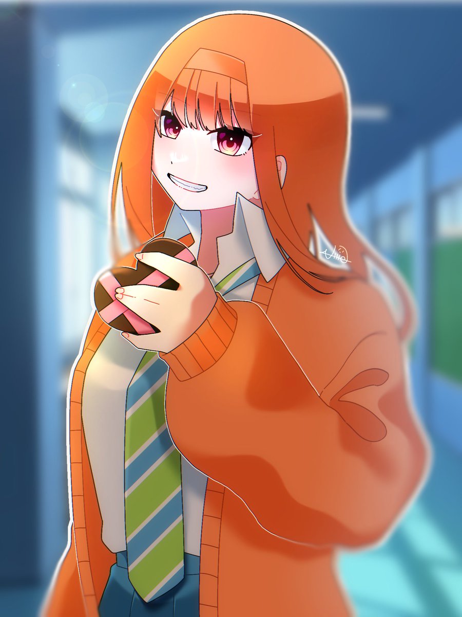 happy valentine 🍫 #からぴち #ぴちあーと #えとさん