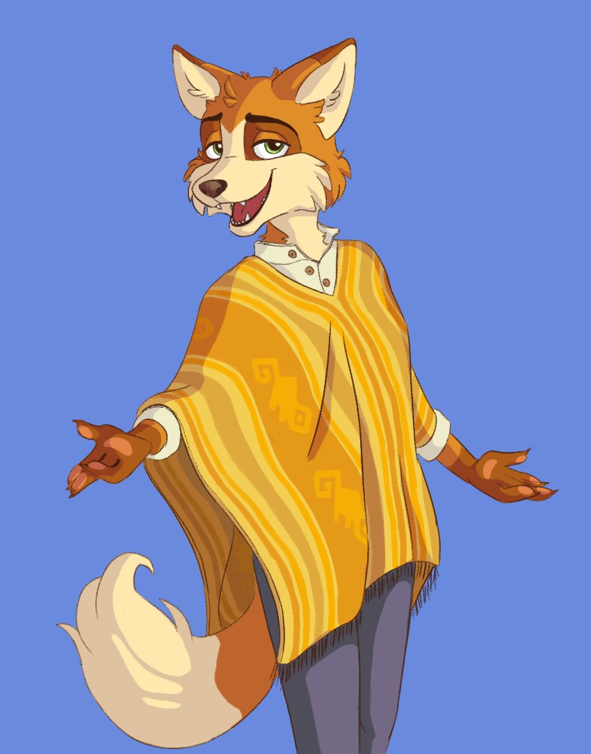 AdrisTheDragon's tweet photo. Camillo reimagined as a fluffy fox. Since his special ability is transformation, this form isn't outside of the realm of possibility... #Disney #encantofanart #fox #furryart https://t.co/Nz5vulM9SA
