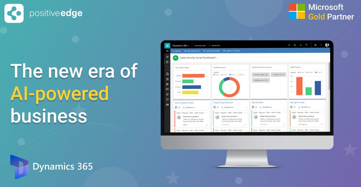 edge_positive's tweet image. Grow your revenue by using AI and real-time insights to understand customers, personalize journeys, and close more deals.

Click here: bit.ly/3HaKPPr

#microsoftdynamics365 #dynamics365ai #microsoftdynamics365partner #positiveedge